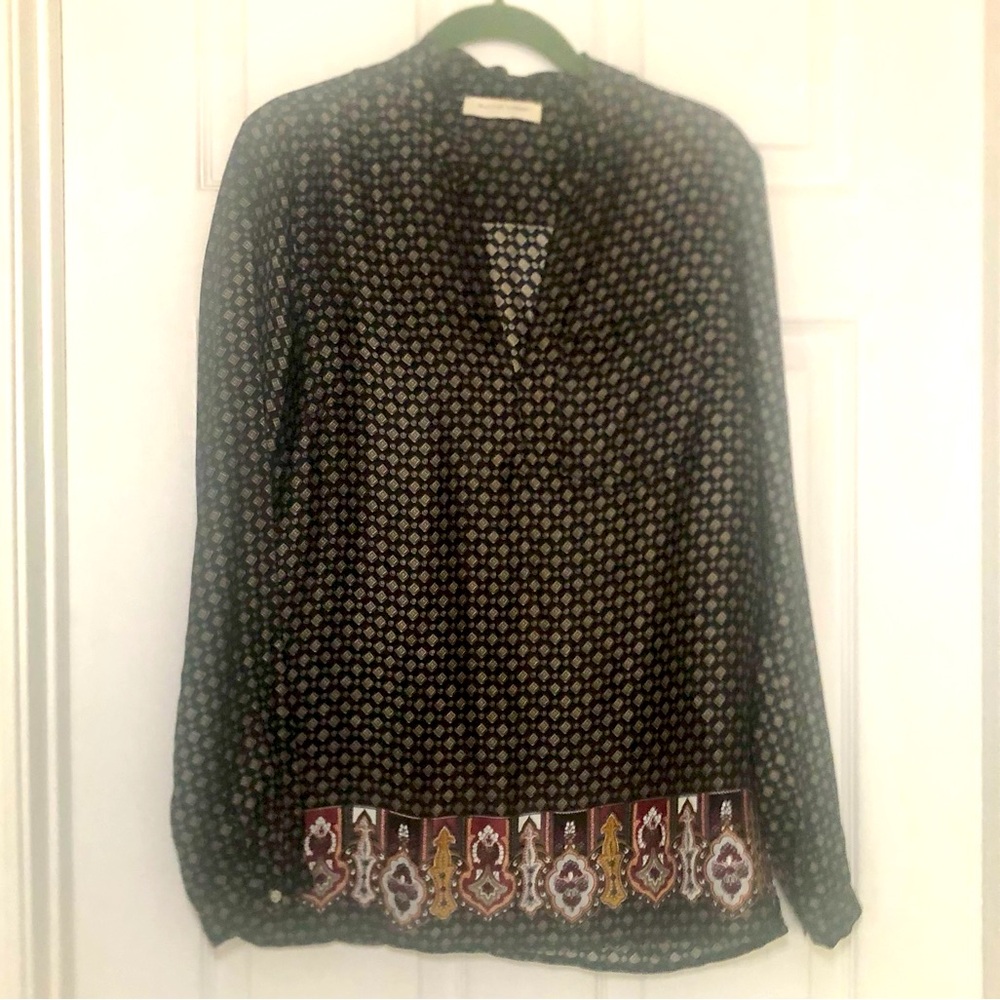 Malvin Hamburg Germany Long Sleeve Blouse Women’s Size 8
